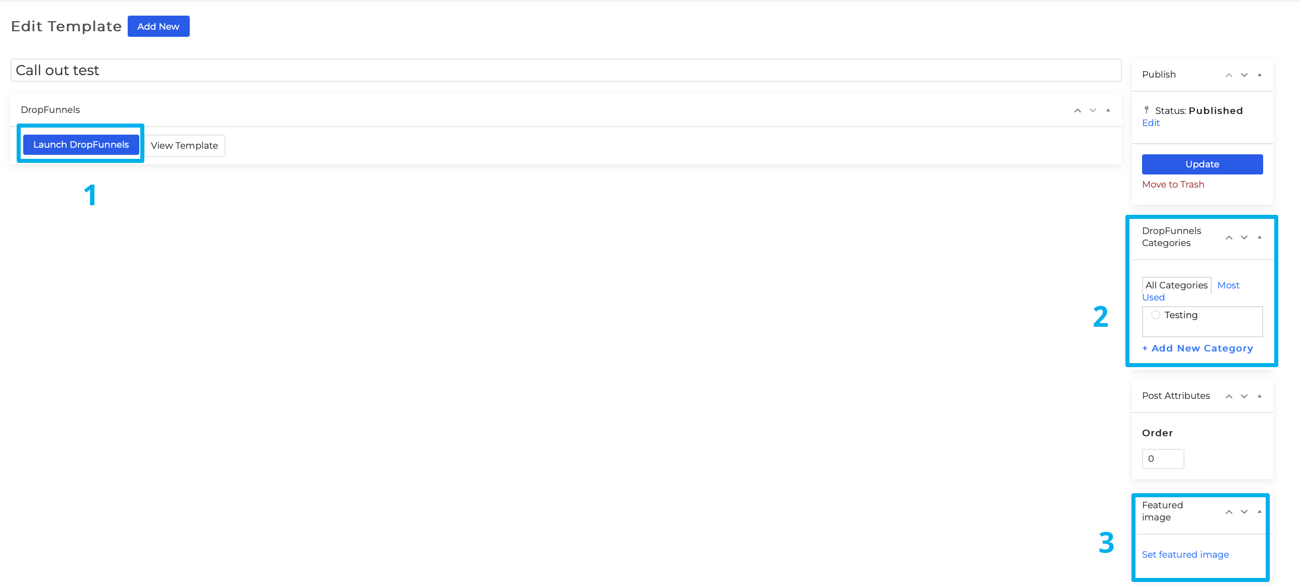 Monosnap Edit “Call out test” ‹ COA Triage — WordPress 2023-10-26 03-08-04